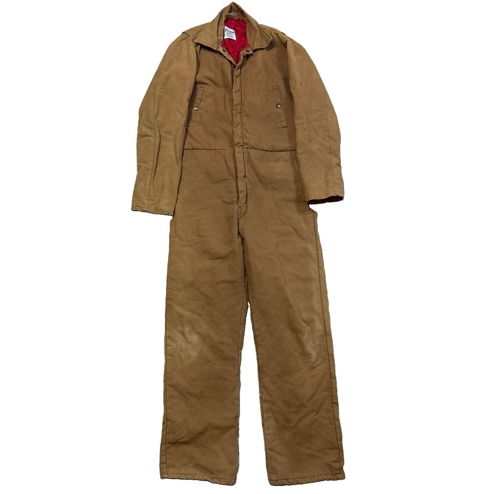 WALLS Zero Zone Men's Insulated Outerwear Coveralls Medium 38-40 Regular USA Vtg